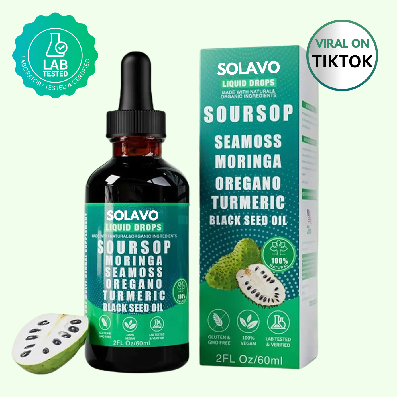 Solavo Soursop Drops -The 10-in-1 Detox That Reboots Your Body