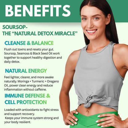 Solavo Soursop Drops -The 10-in-1 Detox That Reboots Your Body