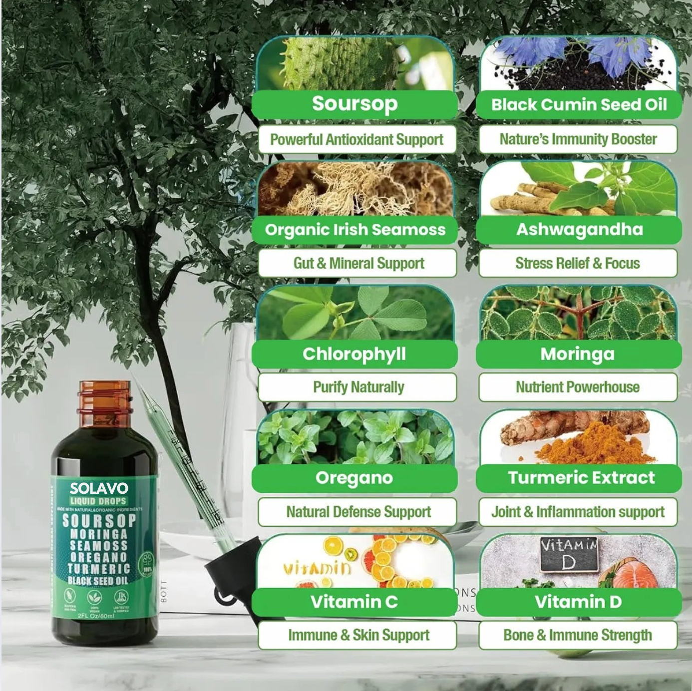 Solavo Soursop Drops -The 10-in-1 Detox That Reboots Your Body