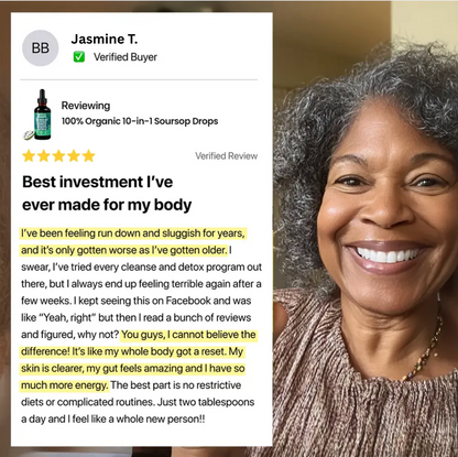 Solavo Soursop Drops -The 10-in-1 Detox That Reboots Your Body