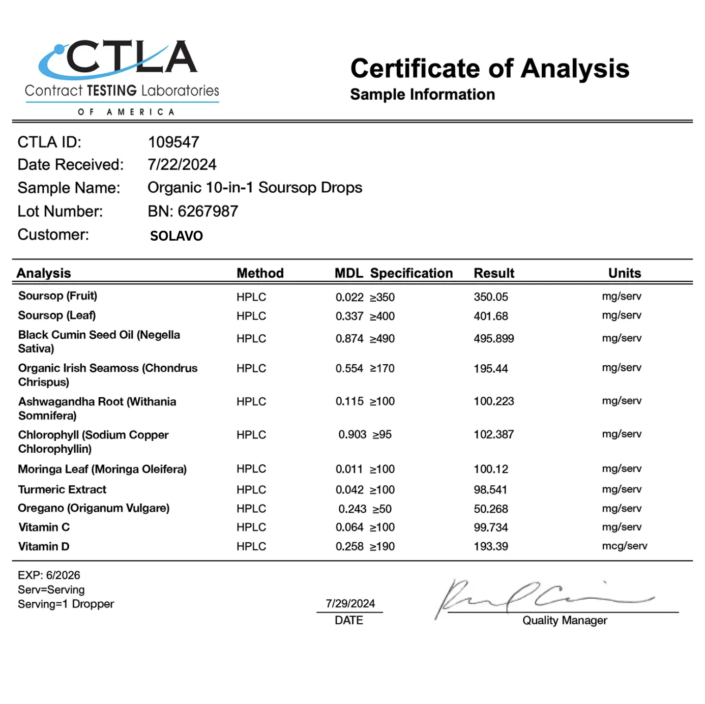 Solavo Soursop Drops -The 10-in-1 Detox That Reboots Your Body